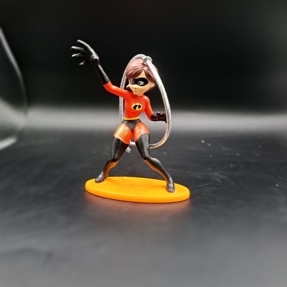 Elastic girl christmas ornament